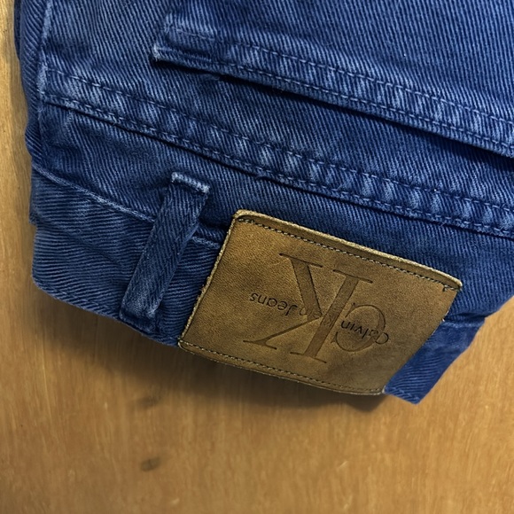 Calvin Klein Vibrant Blue Jeans - Picture 2 of 4